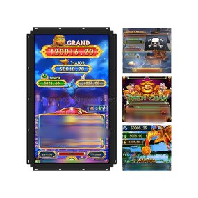 Gaming Monitor Manufacturer - HJKX 32 Inch Flat Touch Screen Open Frame 43 55 Inch High Resolution