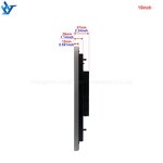 Gaming Monitor Manufacturer - HJKX 19 Inch Vertical IR Infrared with Light 3M RS232