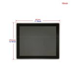Gaming Monitor Manufacturer - HJKX 19 Inch Vertical IR Infrared with Light 3M RS232
