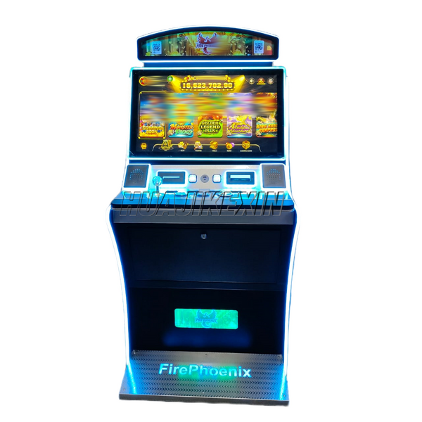 Game Cabinet Manufacturer - USA Popular Mobile Multi Games Fire P-Hoe.nix Software 27 Inch Monitor