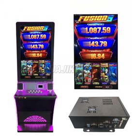 Game Cabinet Manufacturer - HJKX Fusion 5 PCB 5In1 Multi Game 43 Inch Touch Screen Monitor