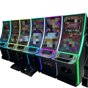 Arcade Game Cabinet Manufacturer - 43 Inch Cured Multifunctional with LED Light/Coin Mechanism
