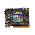 Gaming Monitor Manufacturer - HJKX 43 Inch Curved Touch Screen Vertical Ultimate Fire Link 8 in 1