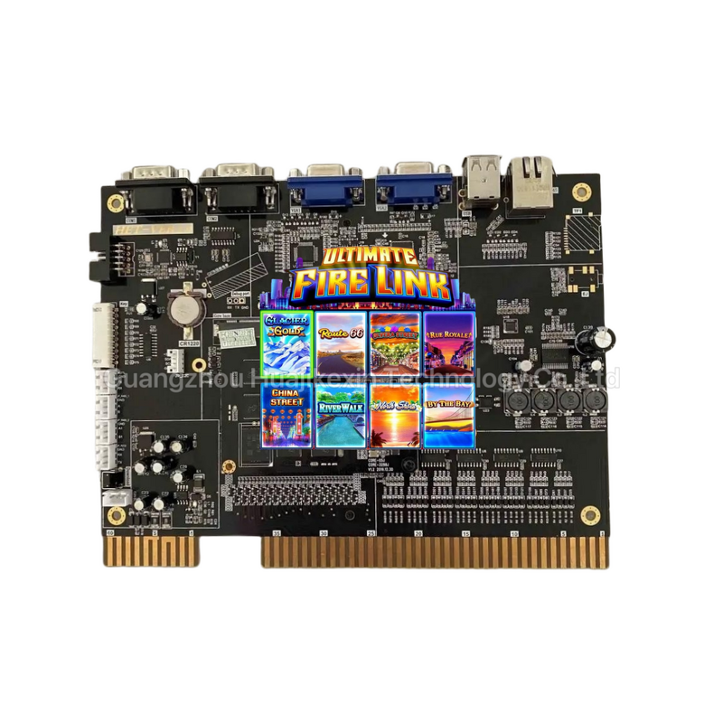 Gaming Monitor Manufacturer - HJKX 43 Inch Curved Touch Screen Vertical Ultimate Fire Link 8 in 1