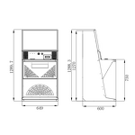 Game Cabinet Manufacturer - HJKX 27 Inch Capacitive Touch Screen Monitor for POG LOL Metal