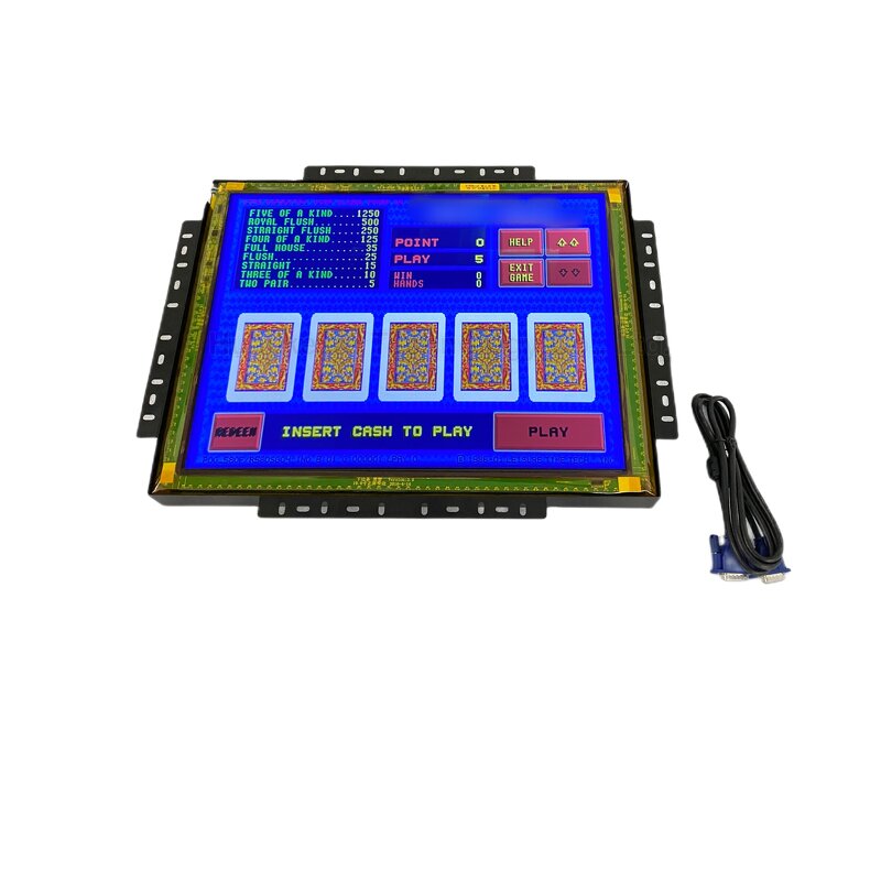 Touch Screen Monitor Manufacturer - HJKX Hot Factory Price 19 Inch IR 3m RS232 for Pot O Gold
