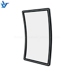 Touch Screen Monitor Manufacturer - 43 Inch Curved Capacitive Multi for Super Lock Game