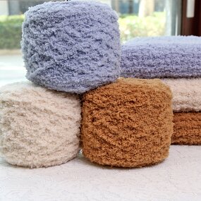 Coral Fleece Yarn - Manufacturer - Fancy DIY Scarf Hat Crochet Wholesale Knitting