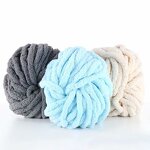 2CM Chenille Yarn - Manufacturer - Customized Colorful Chunky Throw Blanket Dyed