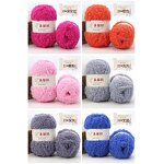 Coral Velvet Yarn - Manufacturer - 3 Strand 50g 100% Cotton Acrylic Knitting Weaving