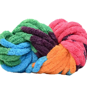 Chunky Chenille Yarn - Manufacturer - Velvet Thick Hand Knitting DIY Craft