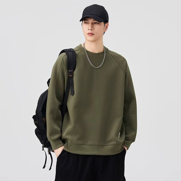 Men's Long Sleeve - Manufacturer - 2025 Heavy-Weight American Solid Teenagers