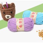 Recycled Polyester Yarn - Manufacturer - 100% DIY Knitting Crochet Hand-loomed