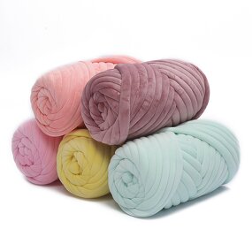 Cotton Tube Yarn - Manufacturer - Microfiber-Filled Big Loop Braid Washable
