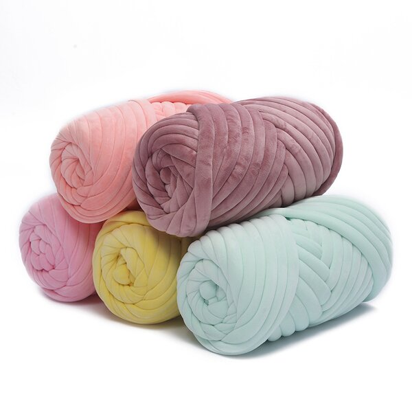 Cotton Tube Yarn - Manufacturer - Microfiber-Filled Big Loop Braid Washable