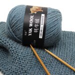 Yak Wool Yarn - Manufacturer - Medium Thick Coat Scarf Ring Spun Cotton Acrylic