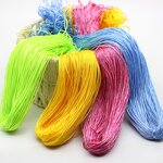 Hollow Ice Silk Yarn - Manufacturer - OEM 100% Nylon Upgrade Bright Silk Crochet