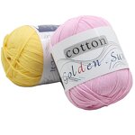 Pure Cotton Yarn - Manufacturer - 100% High Strength for Baby Sweaters Hand Knitting
