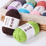 T Shirt Yarn - Manufacturer - Premium Wide Roll 50g-400g Cotton Nylon Crochet DIY