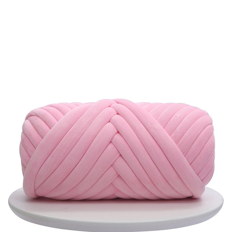 Velvet Tube Yarn - Manufacturer - 3cm Vegan Machine Washable Roving Chunky