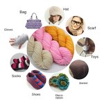 Acrylic Wool Yarn - Manufacturer - Super Soft DIY Baby Sweater Scarf Weaving