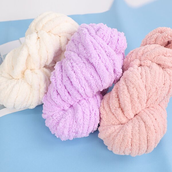 2cm Chenille Yarn - Manufacturer - Wholesale Chunky Velvet Hand Knitting DIY