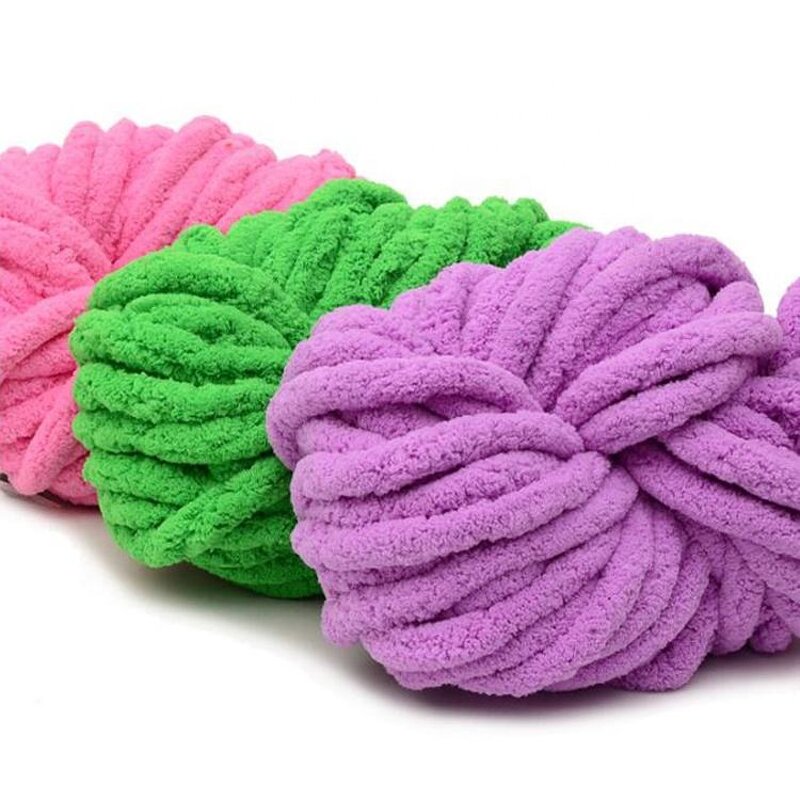 2cm Chenille Yarn - Manufacturer - Super Soft Chunky Blanket Scarves Decoration