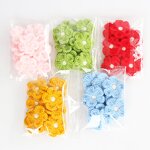 Crochet Flower Appliques - Manufacturer - Custom Handmade Sewing Bow Dress Decor