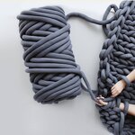 Chunky Tube Yarn - Manufacturer - Polyester Cotton Anti-Bacteria Arm Knitting