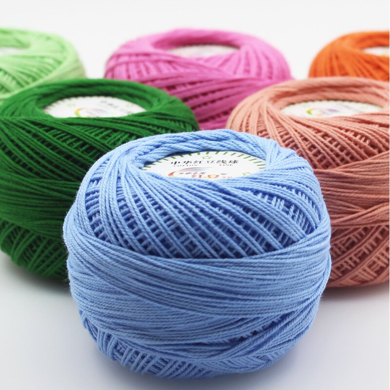 Lace Cotton Yarn - Manufacturer - 3# 100% Wholesale Crochet Knitting Sewing Embroidery