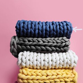 Chunky Tube Yarn - Manufacturer - Polyester Cotton Anti-Bacteria Arm Knitting
