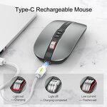 Wireless Mouse Manufacturer - M113 BT Dual-Mode Rechargeable Silent for Laptop Office