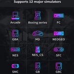 Handheld Game Console Manufacturer - X12 5.1inch Retro Support TV Output Recording