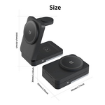 Wireless Charger Manufacturer - 15W Magnetic Multi-functional for Phone Earphone Watch