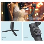 Gimbal Stabilizer Manufacturer - All Direction Rotation Foldable AI Auto Face Tracking with Tripod