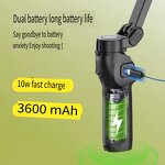 Gimbal Stabilizer Manufacturer - All Direction Rotation Foldable AI Auto Face Tracking with Tripod