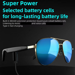 Smart Glasses Manufacturer - SG-19 Pro BT Magnetic Waterproof Wearable Headset