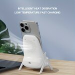 Wireless Charger Manufacturer - 15W Fast Desktop 3 in 1 Magnetic Socket Multi Function