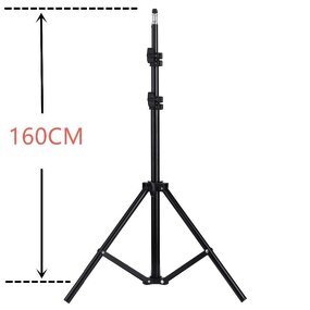 Tripod Stand Manufacturer - 1.6m Portable Adjustable Aluminum for Photography Live Streaming