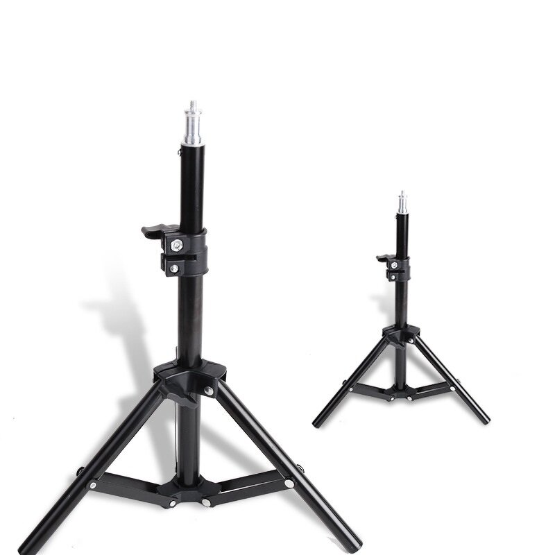 Tripod Stand Manufacturer - 50cm Telescopic with 1/4 Screw & Universal Ring Selfie Light