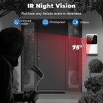 Doorbell Manufacturer - Smart Wireless with HD Camera Real-time Alerts Waterproof Night Vision