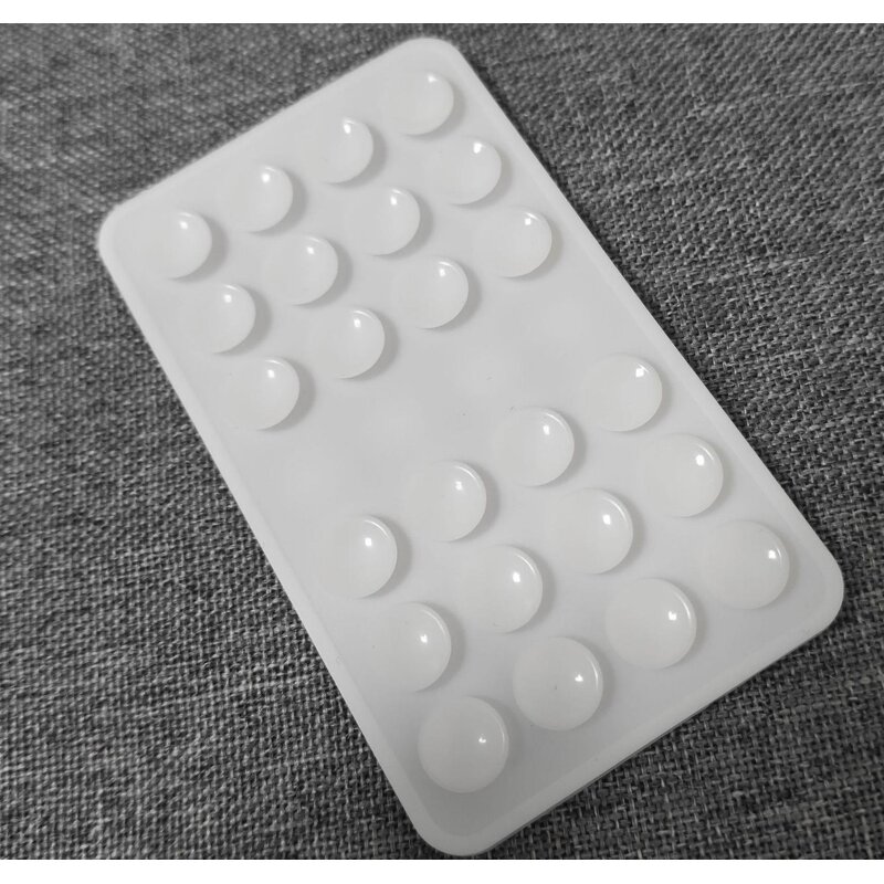 Phone Stand Manufacturer - Double Sided Silicone Suction Cup with Silk Printing Logo