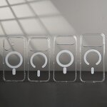 Phone Case Manufacturer - Magnetic TPU Clear Anti Drop for iPhone 17 Pro Max