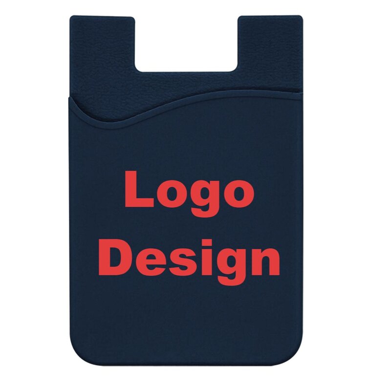 Card Holder Manufacturer - OEM Logo Design Wallet ID for Phone with Back Sticker
