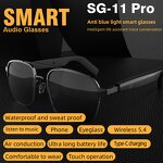 Smart Glasses Manufacturer - SG 11 Pro Fashion Wireless Anti Blue Light TWS Multi-Function