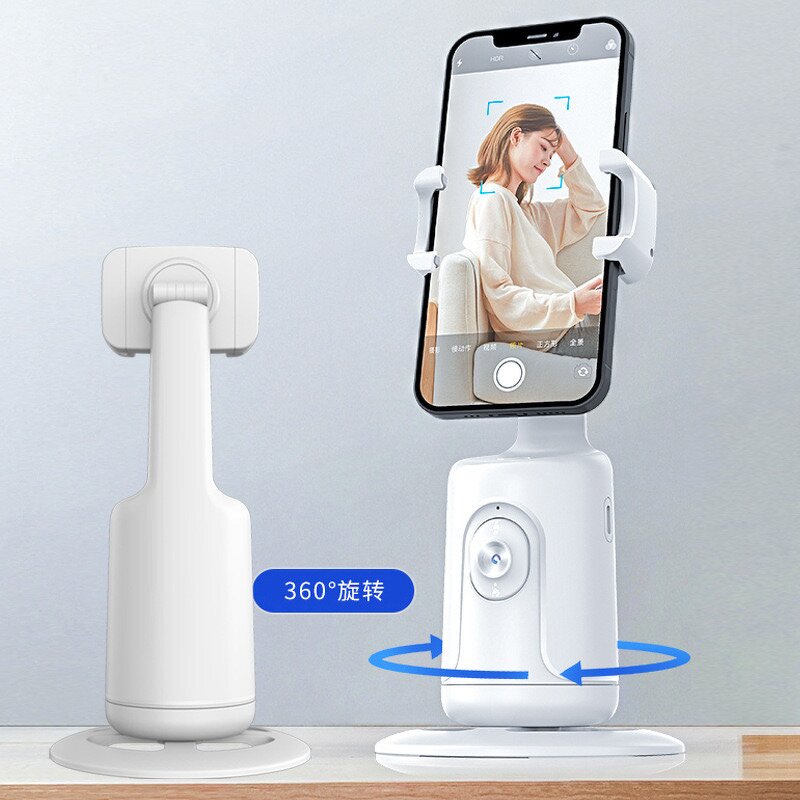 Phone Holder Stand Manufacturer - 360 Auto Face Tracking Intelligent Recognition for Vlog