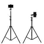 Tripod Stand Manufacturer - 1.6m Portable Adjustable Aluminum for Photography Live Streaming