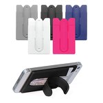 Phone Holder Manufacturer - OEM Logo Silicone Folding with Back Adhesive for Car