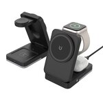 Wireless Charger Manufacturer - Multi Functional Stand Folding Desktop with LED Light