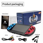 Handheld Game Console Manufacturer - X12 5.1inch Handheld with Build in 3000+ Games